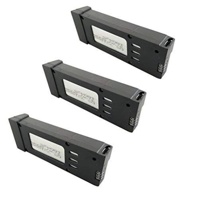 3 Pezzi Batteria 3.7V 500mAh LiPO Batteria per E58 S168 JY019 Quadcopter Pezzi di Ricambio RC Drone Batteria.