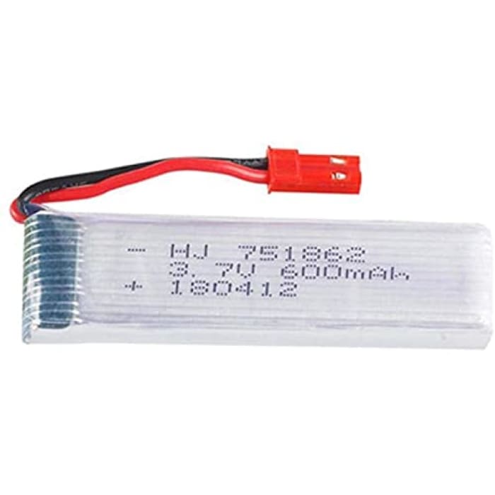 3 Pezzi Batteria Lipo Ricaricabile (3.7V 600mAh) per RC Droni quadricotteri UDI U817 U817C U817A U818A WLtoys V959 V969 V979 V989 V999 V929 V949 V212 V222 RC.