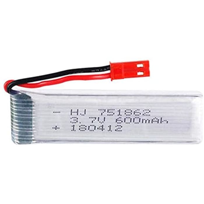 3 Pezzi Batteria Lipo Ricaricabile (3.7V 600mAh) per RC Droni quadricotteri UDI U817 U817C U817A U818A WLtoys V959 V969 V979 V989 V999 V929 V949 V212 V222 RC.