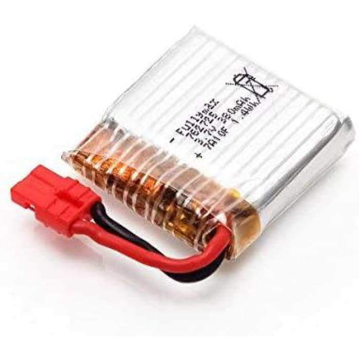 3 Pezzi Batteria di Ricambio 3.7V 380mAh Li-Po per Quadricottero RC Drone Syma X21 X21W.