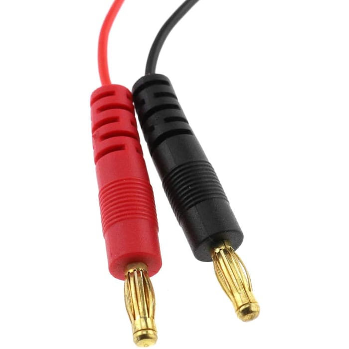 4.0mm Maschio Spina a Banana connettore Carica Piombo a JST 20AWG Morbido Silicone Cavo di Ricarica Filo 30 cm 11.8 Pollici Lipo Parti per RC.