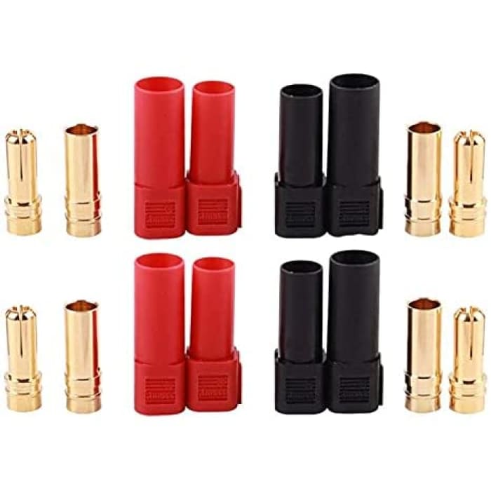 4 Paia Connettori Xt150 di Alta qualità, Maschio-Femmina Connettori per Batterie da Modellismo Rc Lipo.