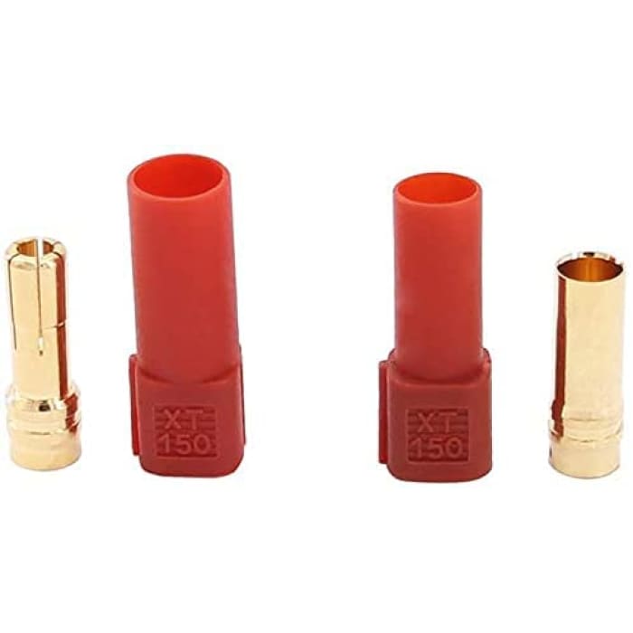4 Paia Connettori Xt150 di Alta qualità, Maschio-Femmina Connettori per Batterie da Modellismo Rc Lipo.