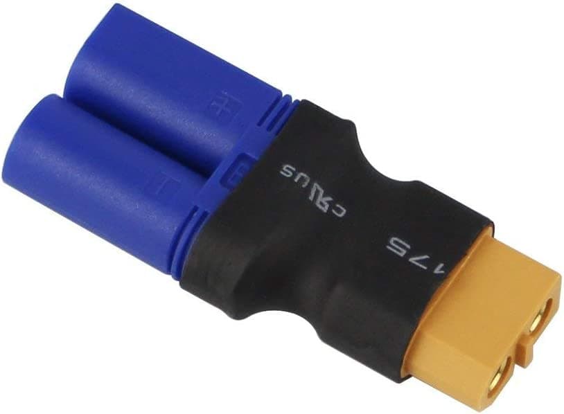 4 Pezzi Adattatore connettore Femmina XT60 a Maschio EC5 Nessun Cavo per Batteria LiPo RC (da Femmina XT60 a Femmina EC5).