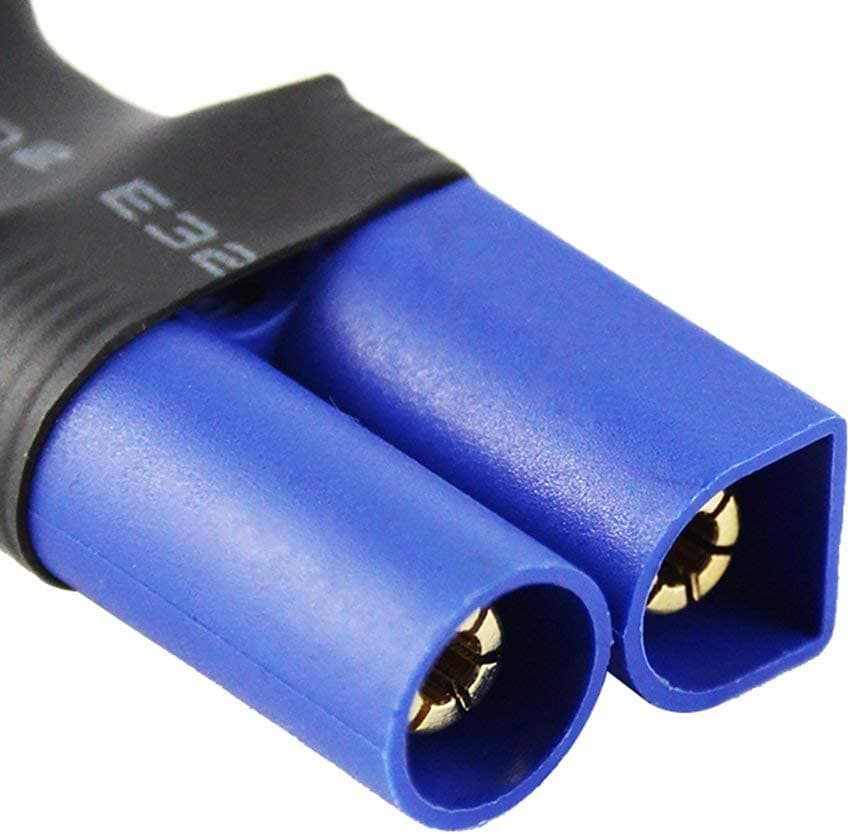 4 Pezzi Adattatore connettore Femmina XT60 a Maschio EC5 Nessun Cavo per Batteria LiPo RC (da Femmina XT60 a Femmina EC5).