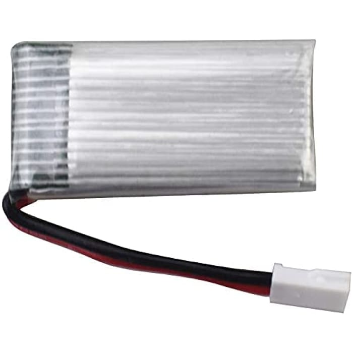 4 Pezzi Batteria Lipo Ricaricabile 3.7v 380mAh per Hubsan X4 H107c H107d H107L,Syma X11 X11C, HS170 HS170C Rc Quadricottero.