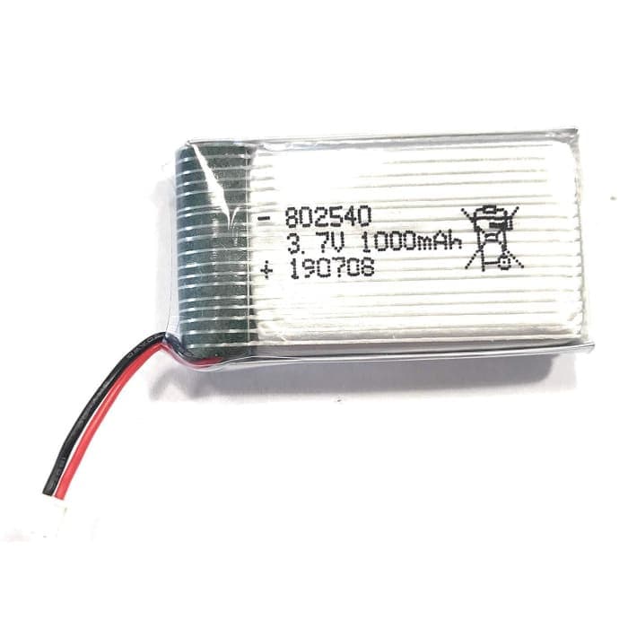 4 Pezzi Batteria Ricaricabile al Litio 3.7V, 802540 Batteria 3.7V 1000mAh con Scheda Protettiva per Kit WiFi Scheda di Sviluppo ESP32 per Arduino Nodemcu.