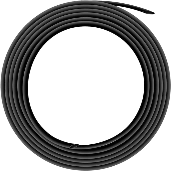 4 Pezzi di Tubo Shrink Nero da 4 mm per 1,5 (Totale Metri 6).