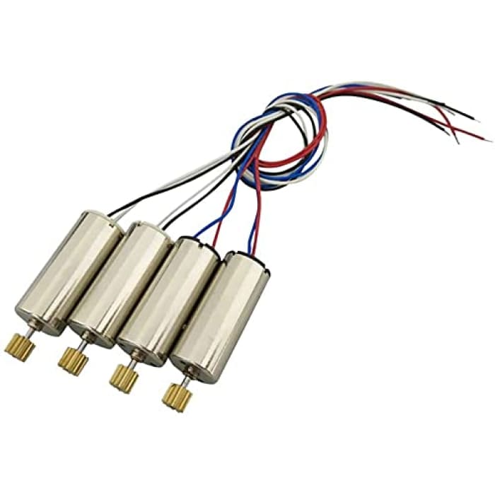 4 Pezzi Motori Ricambio per RC Droni Quadricotteri JJRC H8C H8D DFD F183 (2 antiorario-2 orario).