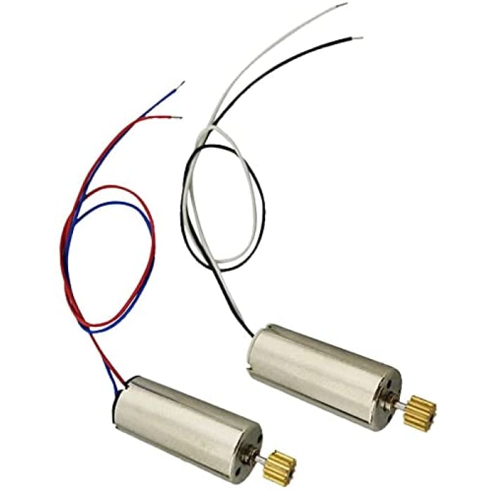 4 Pezzi Motori Ricambio per RC Droni Quadricotteri JJRC H8C H8D DFD F183 (2 antiorario-2 orario).