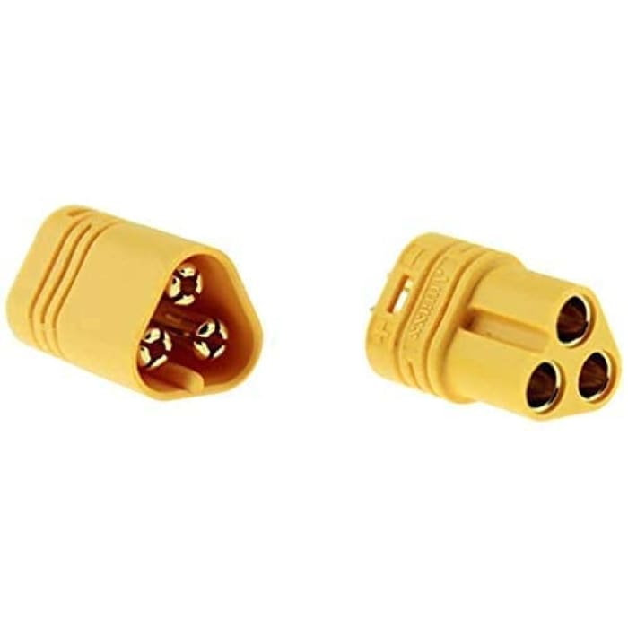 5 Paia di connettori MT30 di Alta qualità, Spina 2.0mm Attacco ESC , Maschio-Femmina, connettori per batterie da modellismo RC Lipo.