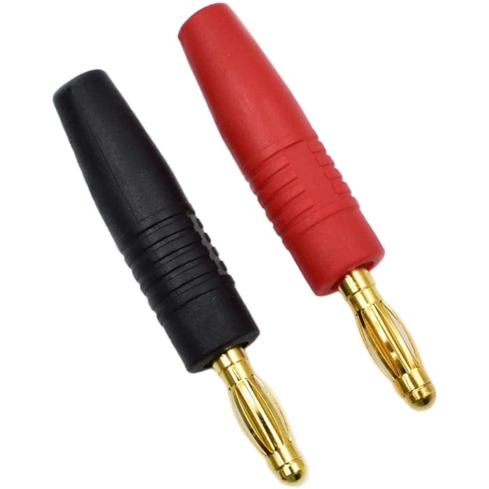 5 Paia di Connettori Banana da 4 mm Batterie Modellismo RC Lipo + Cover Protezione.