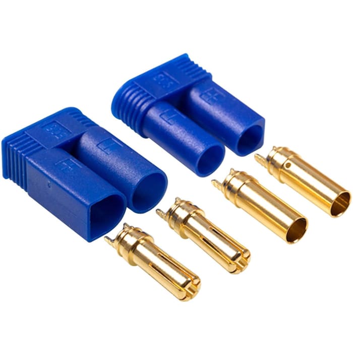 5 Paia EC5 di Alta qualità, Maschio-Femmina, connettori per batterie da modellismo RC Lipo.