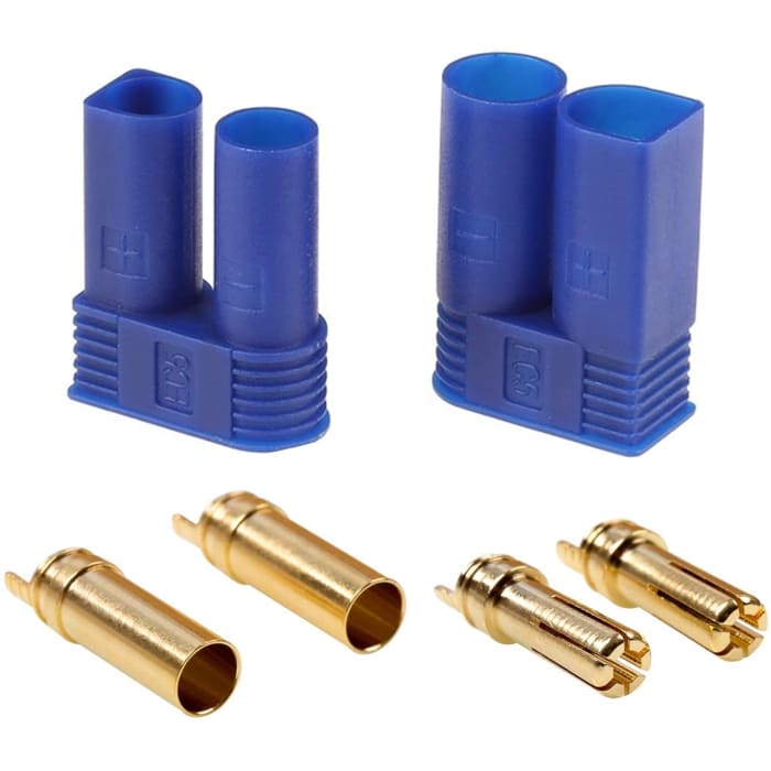 5 Paia EC5 di Alta qualità, Maschio-Femmina, connettori per batterie da modellismo RC Lipo.