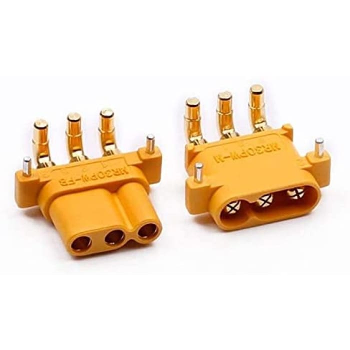 Connettori MR30 PW di Alta qualità, Maschio-Femmina, Connettori per Batterie da Modellismo Rc Lipo, 5 Paia.