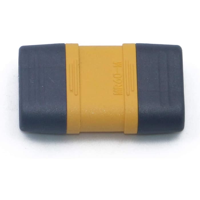 5 Paia di connettori MR60 di Alta qualità, Maschio-Femmina con Guaina di Protezione , Connettori per Batterie da Modellismo RC Lipo.