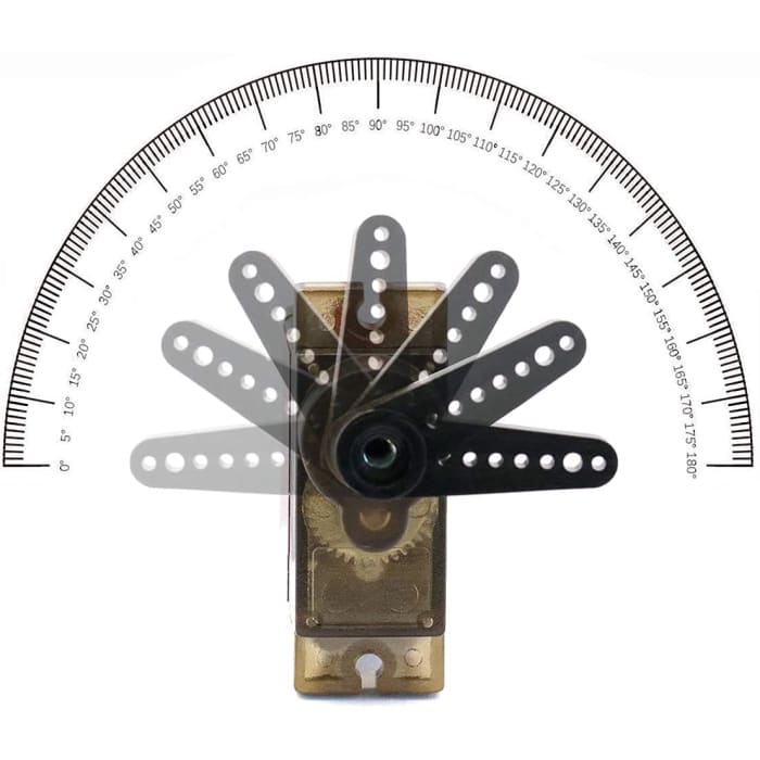 5 Pezzi MG90S Micro Servomotore 14G RC Elicottero Aeroplano Barca Controlli Robot mini Servo.