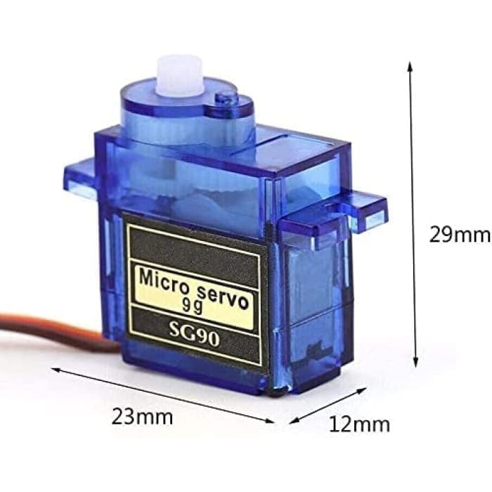 5 Pezzi Micro Servomotore 9G RC Elicottero Aeroplano Barca Controlli Robot Mini Servo.