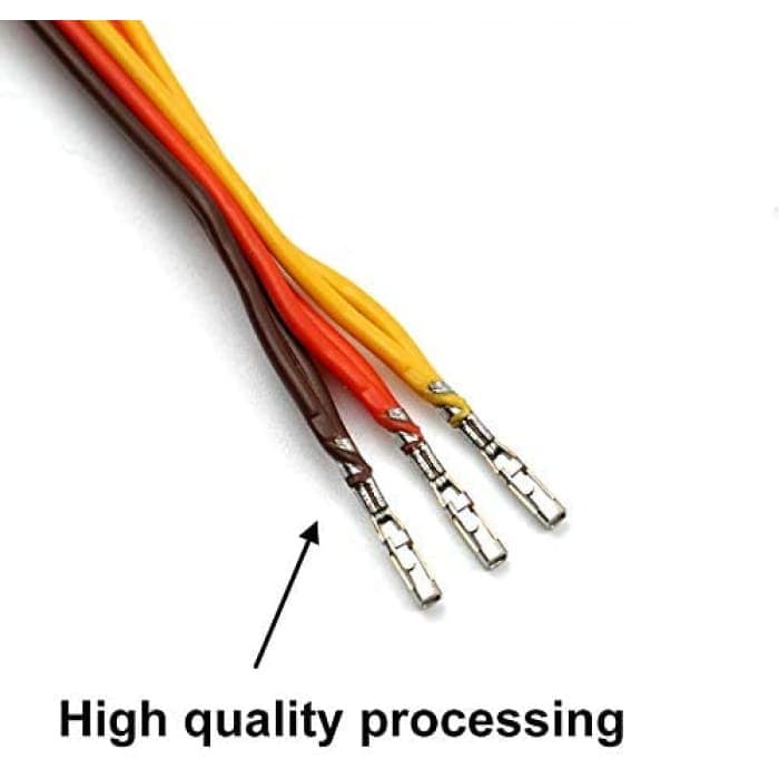 6 Pezzi Estensione Servo Extension Cable connettore Spina, 1 to 2 Y Cavo Filo da 75mm 3 Pin JR Maschio e Futaba Femmina per RC Droni Elicotteri Auto.