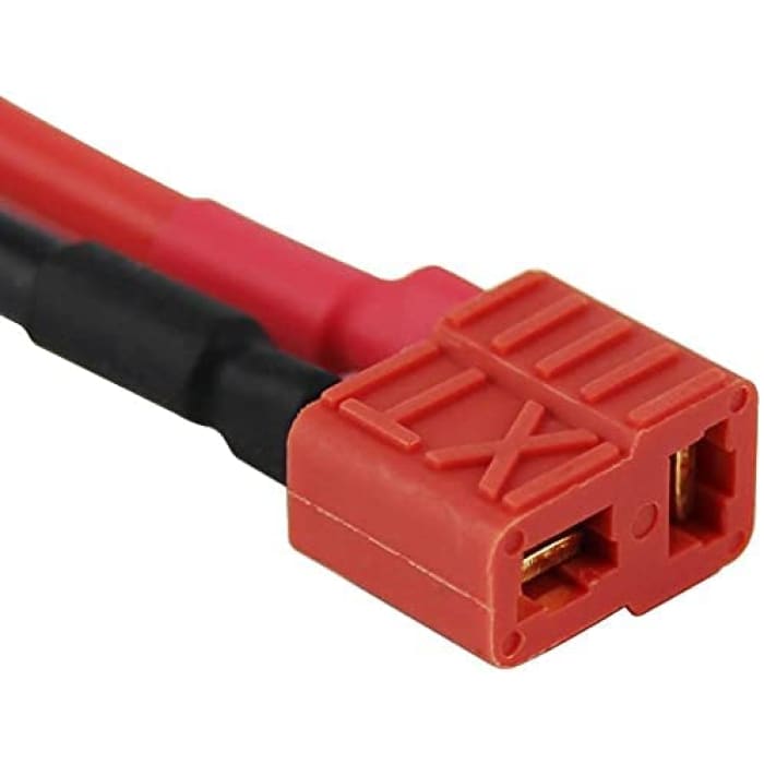 EC2 Maschio Connettore a Banana per Adattatore Femmina a Spina T per Batteria RC lipo 16AWG da Cm 10.