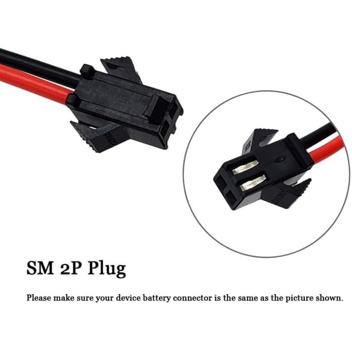 Batteria 4.8V AA, pacco batteria Ni-MH ricaricabile 2400 mAh, spina SM 2P per HY800 F1 F3 RC Boat RC Bus con Cavo di ricarica USB SM 2P.