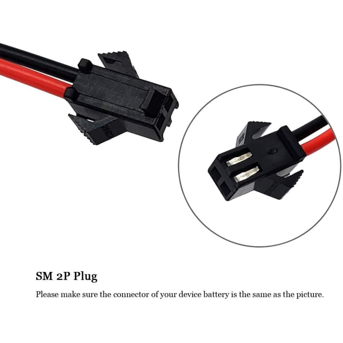 Batteria 6V AA, pacco batteria Ni-MH ricaricabile, batterie ad alta capacità 2400 mAh, spina SM 2P RC Boat RC Bus Connettore SM 2P + Cavo USB.