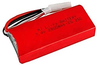 Batteria Li-ion 7,4V 2800mAH per barca Revell 24128 Maxi FT009.