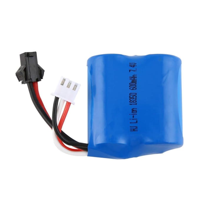 RC Boat 7.4V 600mAh Batteria agli ioni di Litio per Barca RC Skytech H100 H102 H106 Syma Q2 Q3.