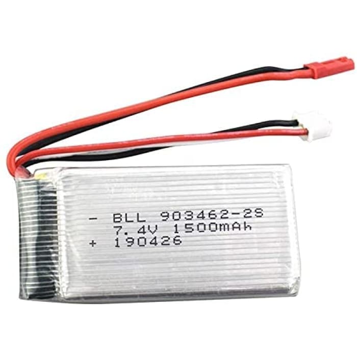 Batteria Lipo Ricaricabile (7.4V 1500mAh) per WLtoys V912 V262 A949V V913 L959 L979 WLtoys Q212G.