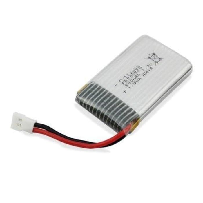 Batteria Lipo Ricaricabile 3.7v, 500 mAh per Rc Droni Quadricotteri Syma X5 X5C X5SC X5SW, Cheerson CX-30W, Skytech M68, Wltoys.