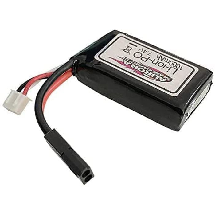 Batteria Lipo Ricaricabile 7.4V 1000mAh per 1/16 XLH 9130 9136 9137 Auto RC 4WD Camion Rocker Crawler.