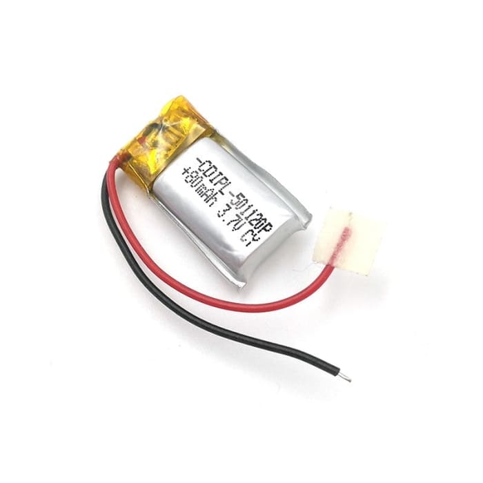 Batteria Lipo Ricaricabile 501220 (3.7v, 80mAh Lipo) per ricaricabile telefono portatile video mp3.