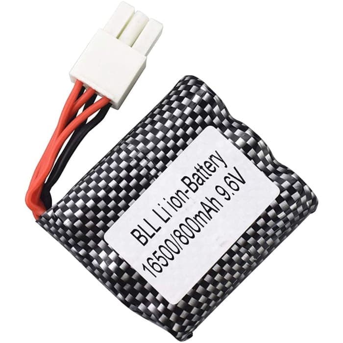 Batteria agli ioni di Litio da 9.6 V 800 mAh per XINLEHONG Toys 9115 1/12 40 km/h RTR Monster Truck.