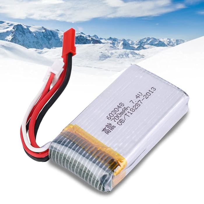 Batteria Lipo Ricaricabile (7.4V 700mAh) per Rc Drone Quadricottero MJX X600.