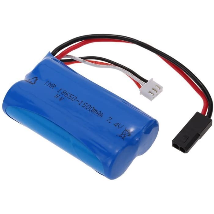 Batteria Li-ion 7.4V 1500mAh per SUBOTECH BG1506 BG1507 BG1513 RC Auto.