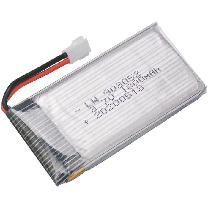 Batteria Lipo Ricaricabile (3.7v, 1800mAh Lipo) per Rc Droni Quadricotteri KY601S SYMA X5 X5S X5C X5SC X5SH X5SW M18 H5P.