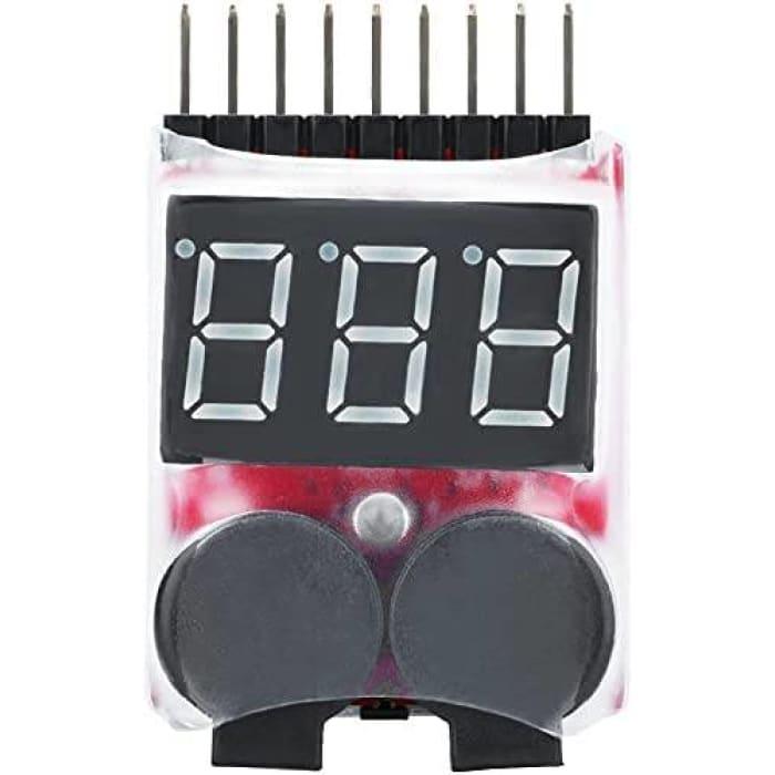 1-8s Buzzer Indicatore Allarme Basso Voltaggio Batterie Lipo.