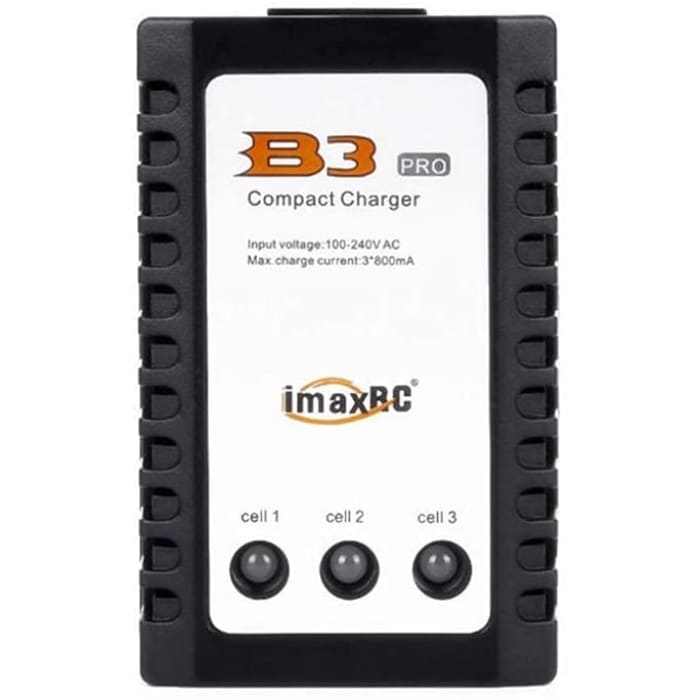 B3 LiPo 10 W Bilanciamento per Batteria al Litio 2S-3S 7.4 V 11.1 V Caricatore Compatto B3AC.
