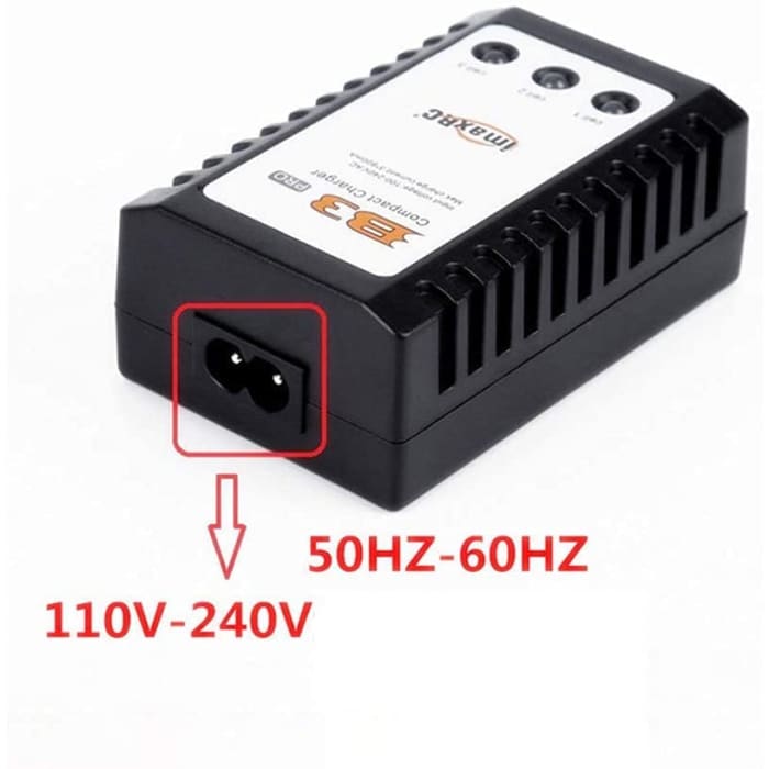 B3 LiPo 10 W Bilanciamento per Batteria al Litio 2S-3S 7.4 V 11.1 V Caricatore Compatto B3AC.