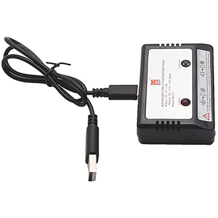 Caricatore di Equilibrio USB Originale per Batteria al Litio da 7,4V 1800 mAh per MJX B5W Bug 5W RC Drone.