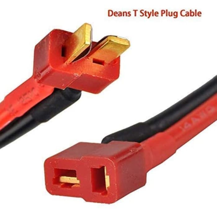 Connettori Deans a T per il cavo adattatore di carica del connettore Tamiya Cavo per veicoli RC e batteria Lipo.