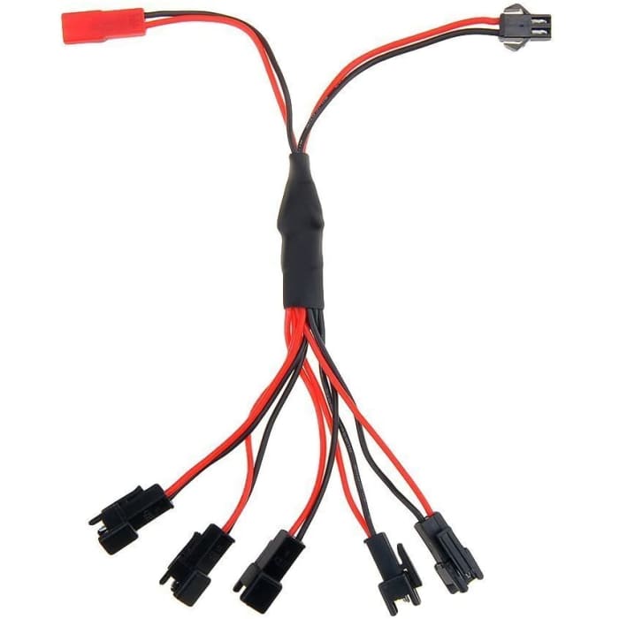 DFD F182 F183 F187 JJRC H8C H8D RC Quadricottero Ricambio Cavo Caricatore batterie 2-5 Mutiuscita JST + SM Plug.