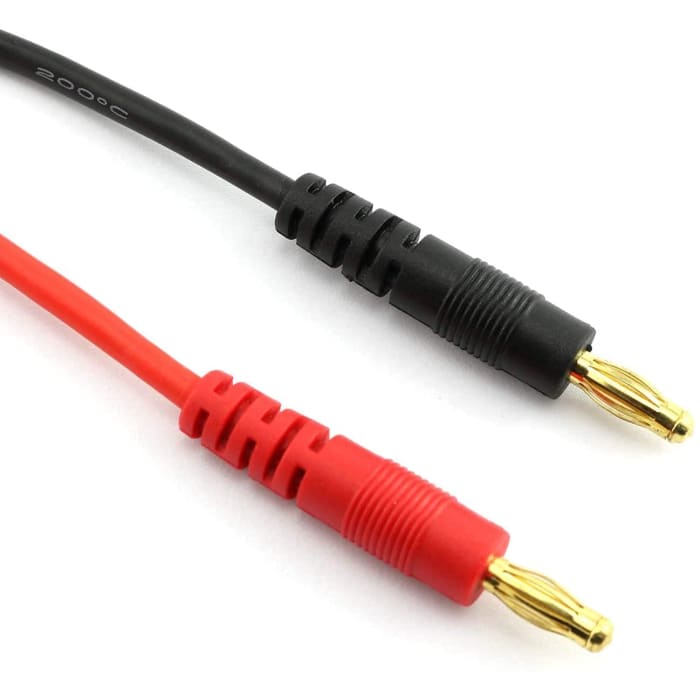 Connettore Cavo di Carica con Attacco EC3 Spina Banana da 4.0mm.