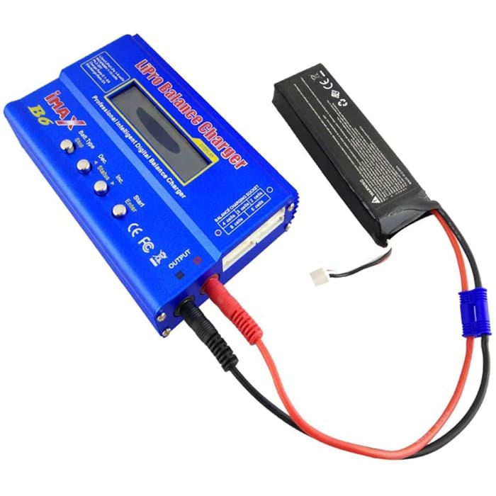 Connettore Cavo di Carica con Attacco EC3 Spina Banana da 4.0mm.