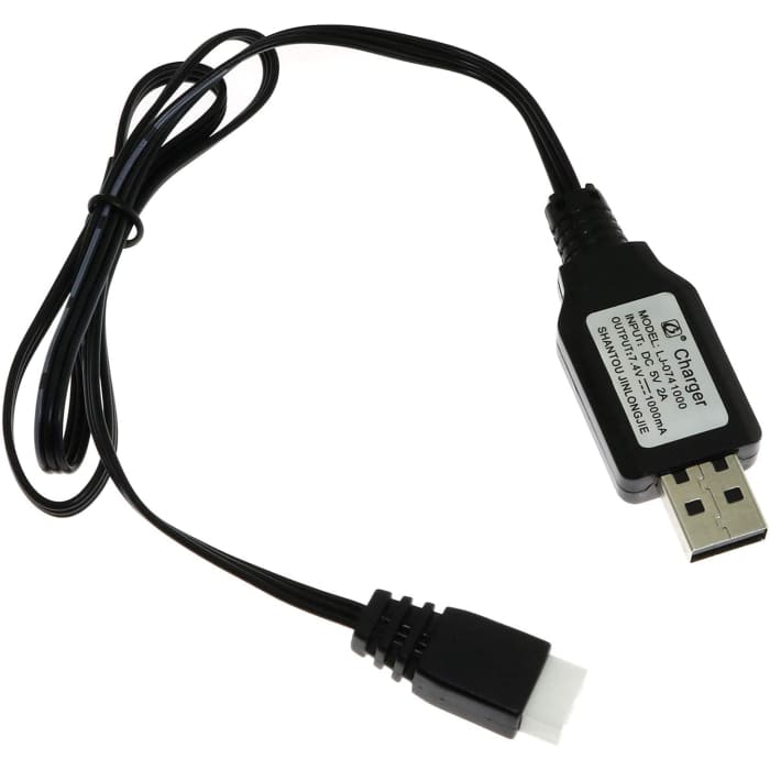 7.4V Batteria al litio Cavo di ricarica USB per SYMA X8C X8G X8HW Hubsan H501S H501A B2W.