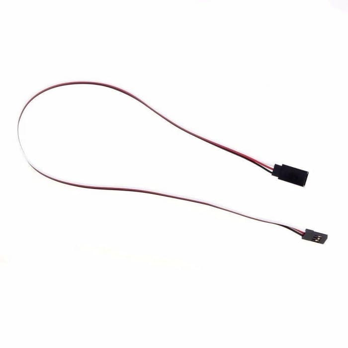 Cavo Prolunga Servo Filo di Piombo per Parte di Servo Futaba Jr, 500 Mm X 50 Cm, 10 Pezzi.