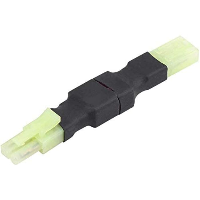 Connettore Mini Tamiya Maschio a T-Plug Maschio e 1 Pezzo Connettore Mini Tamiya Femmina a T-Plug Femmina.