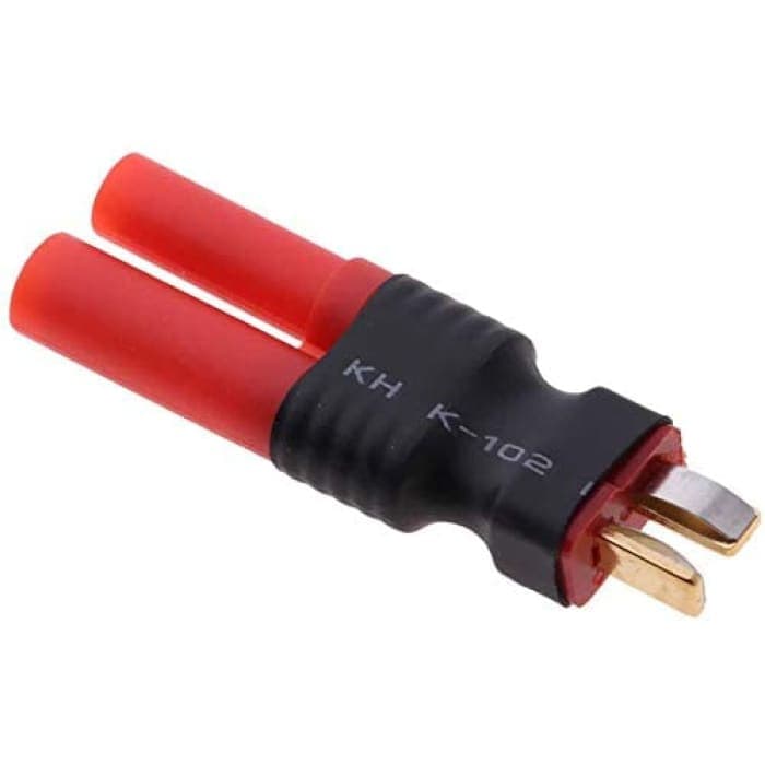 Deans T-Plug Maschio HXT 4mm Adattatore Senza Fili RC Connettore Batterie LiPo.