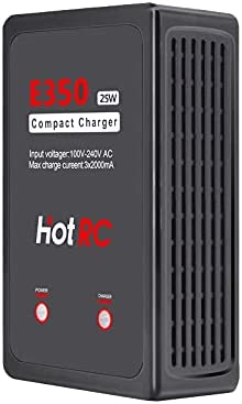 E350 2S 3S Caricabatterie Bilanciamento Compatto 25W per Batteria Life Lipo RC Auto Droni Quadricotteri.