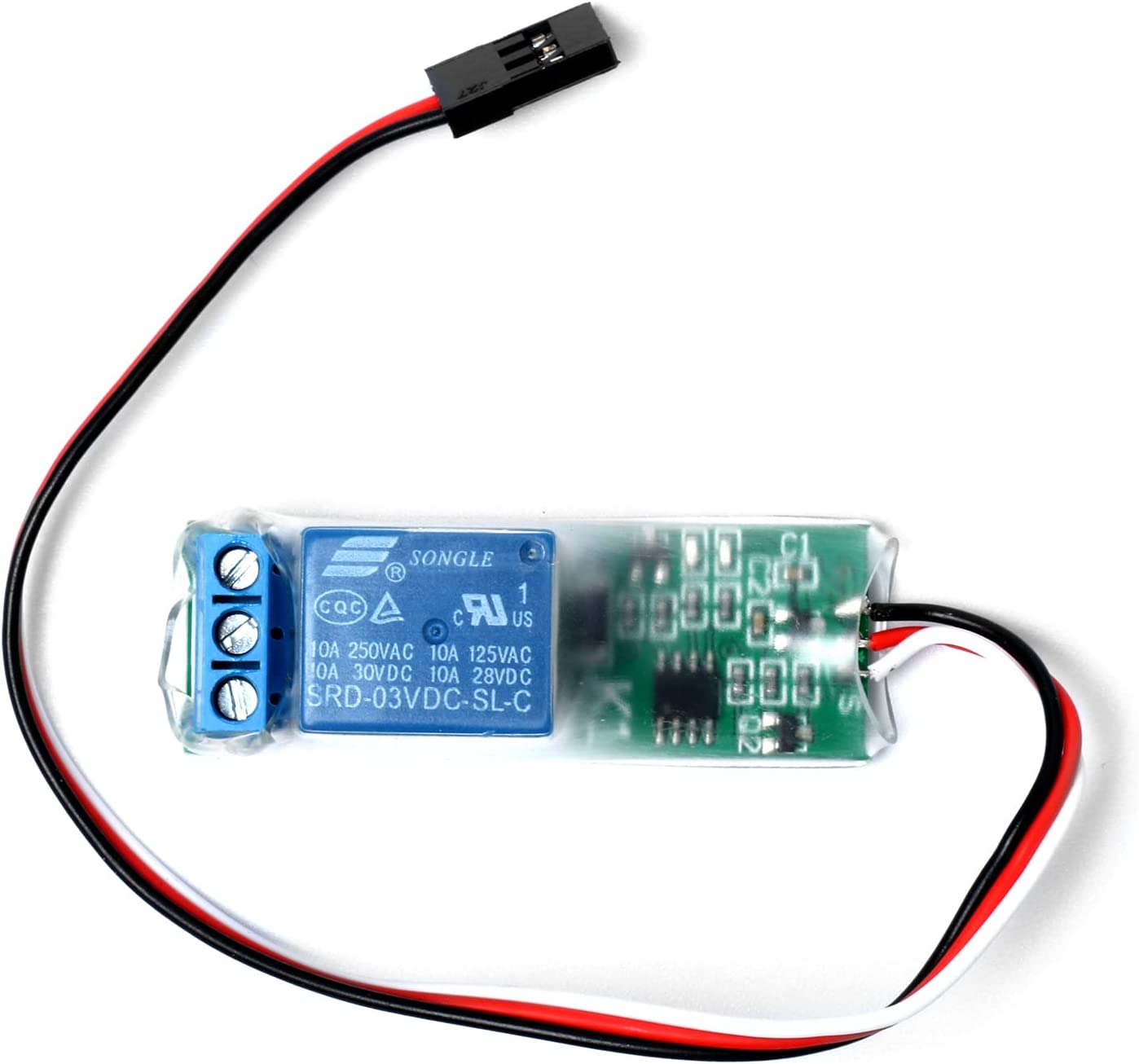 Interruttore relè elettronico PWM K1 1CH per RC Modellismo Fai-da-Te Luci di Navigazione Controller Interruttori di accensione e spegnimento universali.